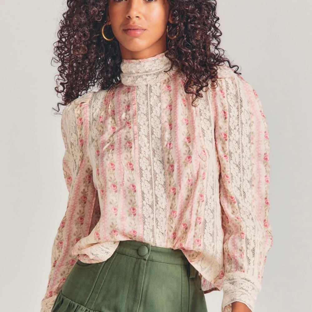 NEW LoveShackFancy Jacque top